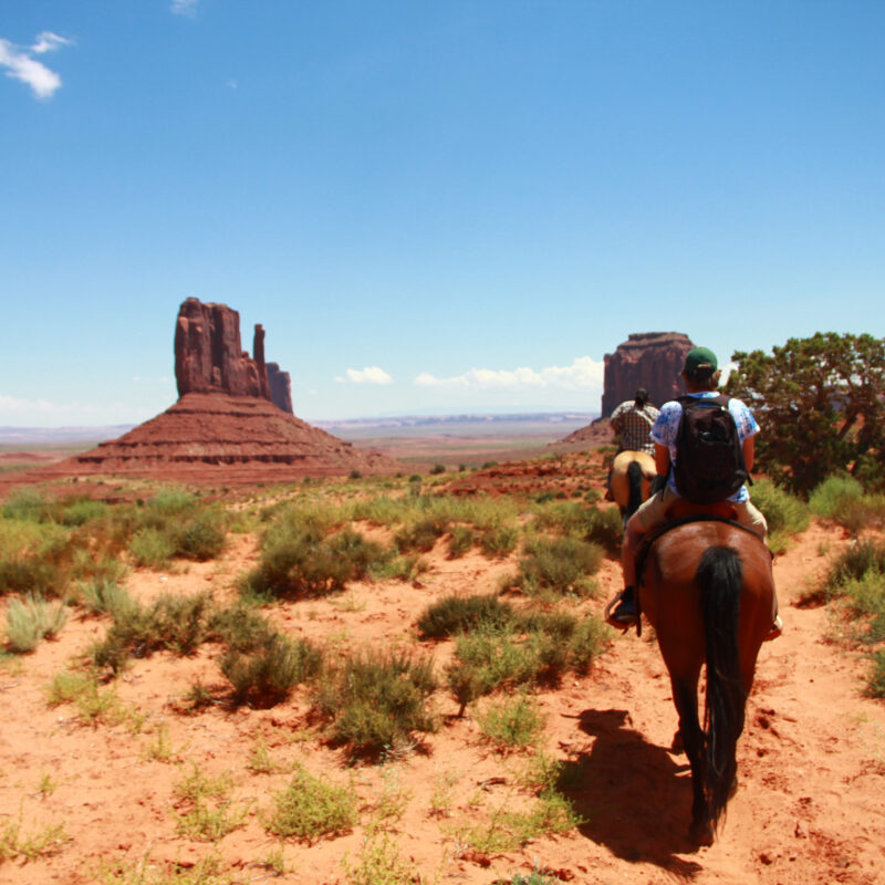 paardrijden monument valley